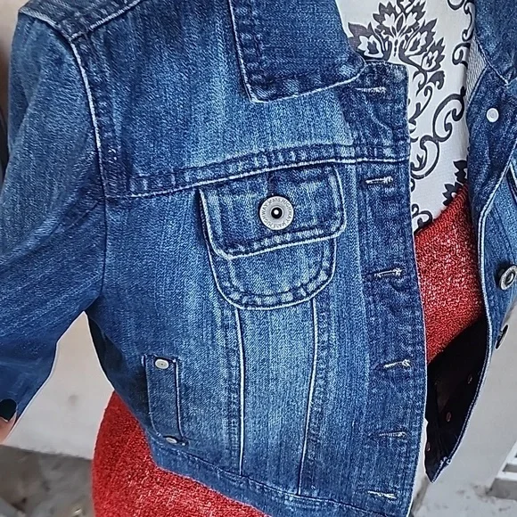 Highway Jeans Denim Jacket(Size small used - Picture 6 of 7
